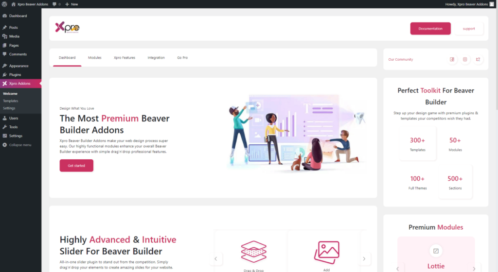 How to Enable Beaver Builder Modules - Xpro Addons