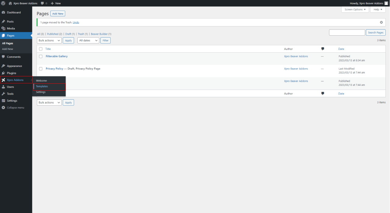 Beaver Builder Page Templates Xpro Addons Beaver Builder Page Templates Xpro Addons