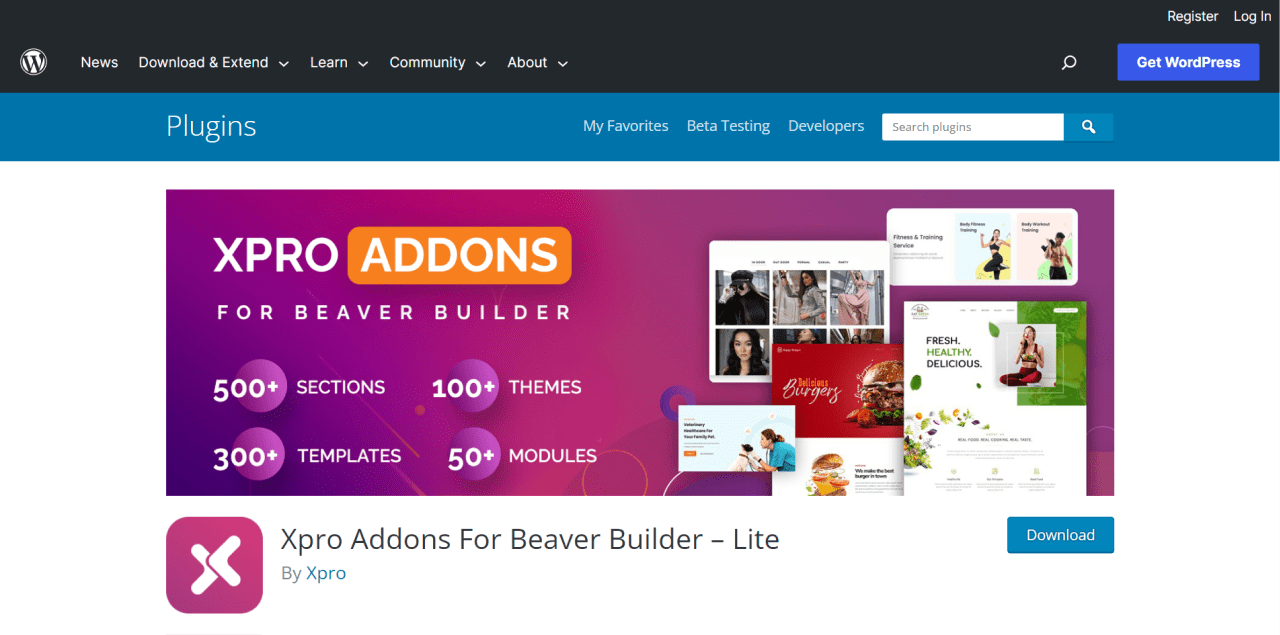Xpro Addons - Best WordPress Toggle Plugins