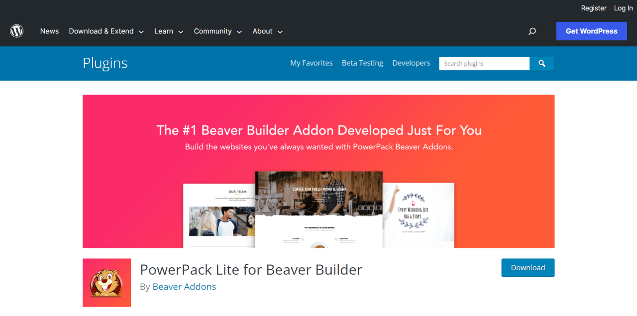 PowerPack Heading module for beaver builder